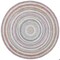 Safavieh 6 x 6 ft. Cape Cod Round Area Rug, Grey & Pink CAP235F-6R - alternate 1